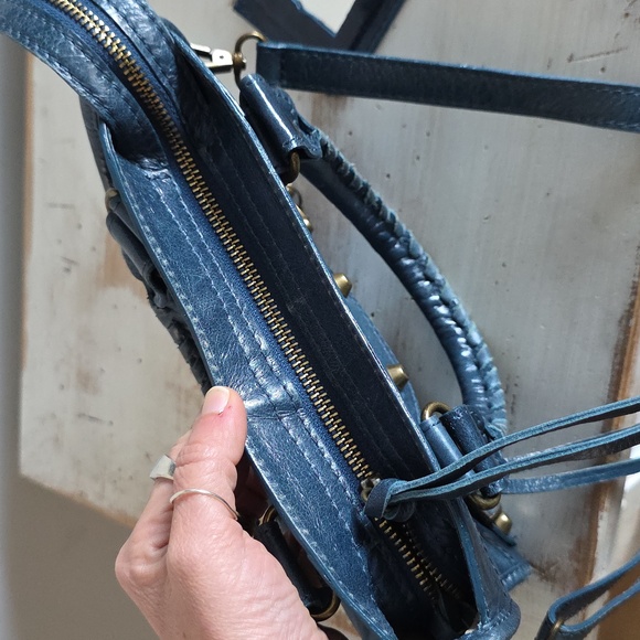 Leather Crossbody Bag - Picture 10 of 14